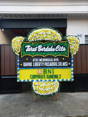 Papan Bunga Duka di Tajur