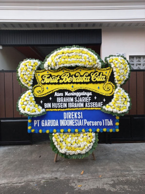 Papan Bunga Duka di Tajur