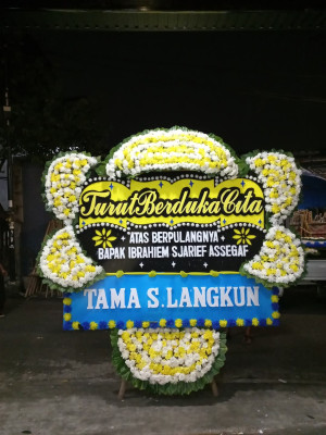 Papan Bunga Duka di Tajur