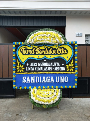 Papan Bunga Duka di Tajur