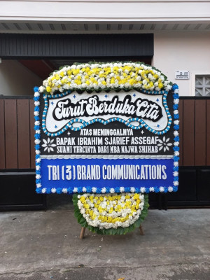 Papan Bunga Duka di Tajur